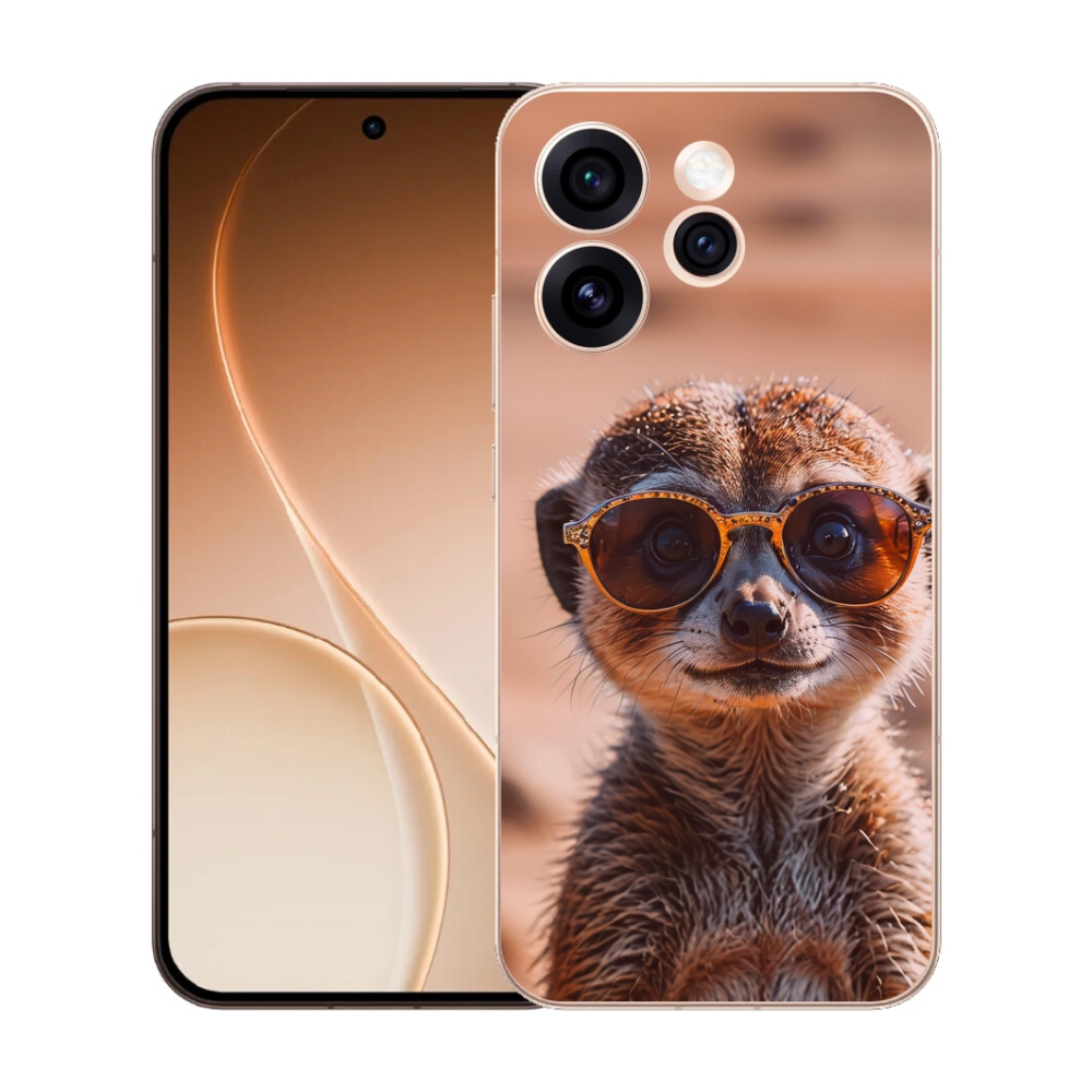 mmCase gél tok az Oppo Reno 15 Pro 5G-hez – stílusos szurikáta