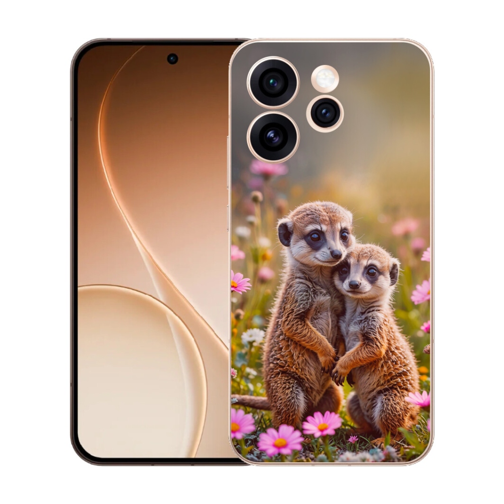 mmCase gél tok az Oppo Reno 15 Pro 5G-hez – szurikáta-duó