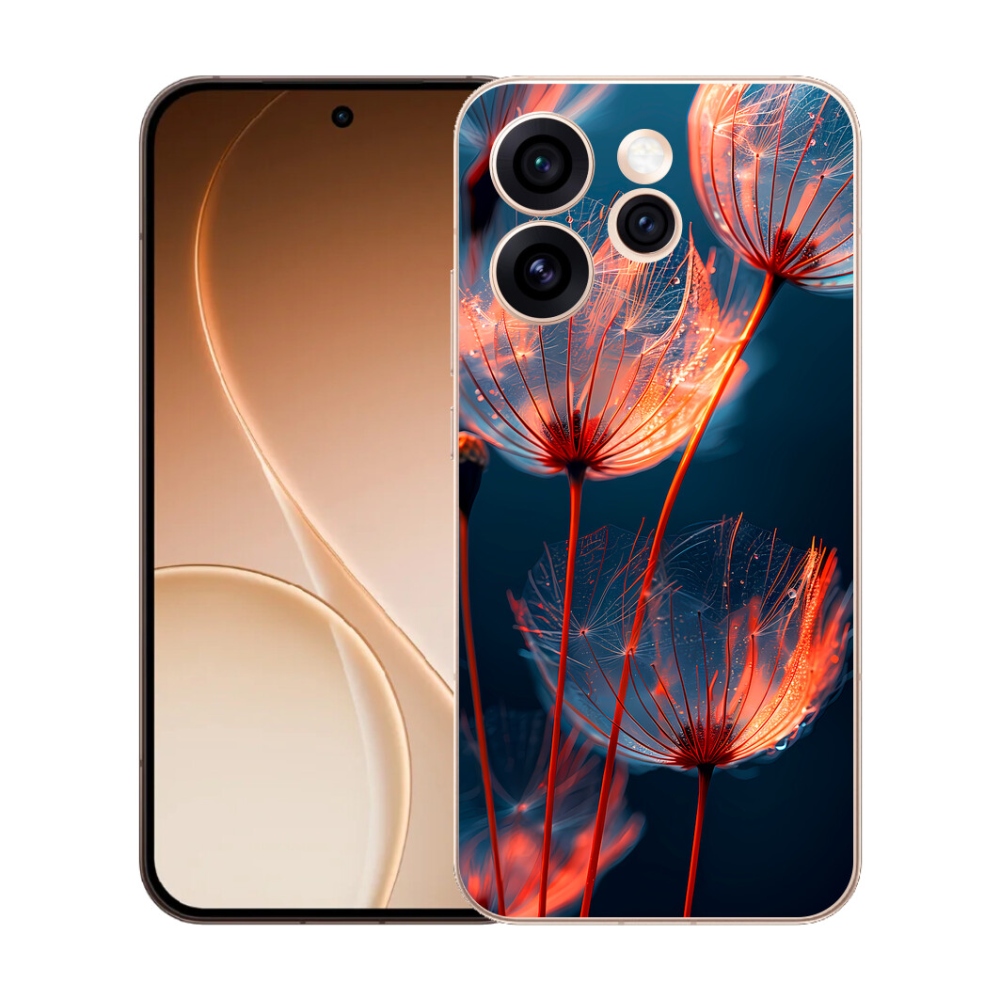 mmCase gél tok az Oppo Reno 15 Pro 5G-hez – fénylő szőrszálak