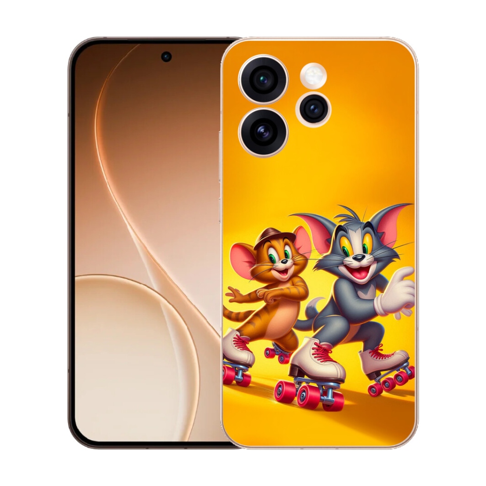 mmCase gél tok az Oppo Reno 15 Pro 5G-hez – Tom és Jerry