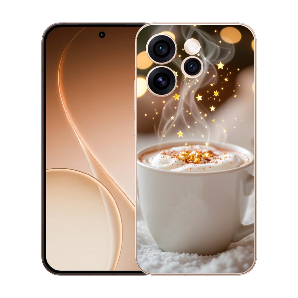 mmCase gél tok az Oppo Reno 15 Pro 5G-hez – karácsonyi forró ital
