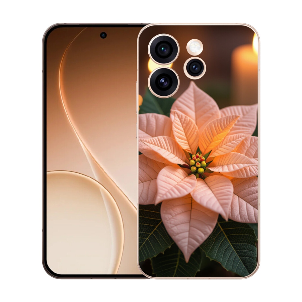 mmCase gél tok az Oppo Reno 15 Pro 5G-hez – karácsonyi csillag