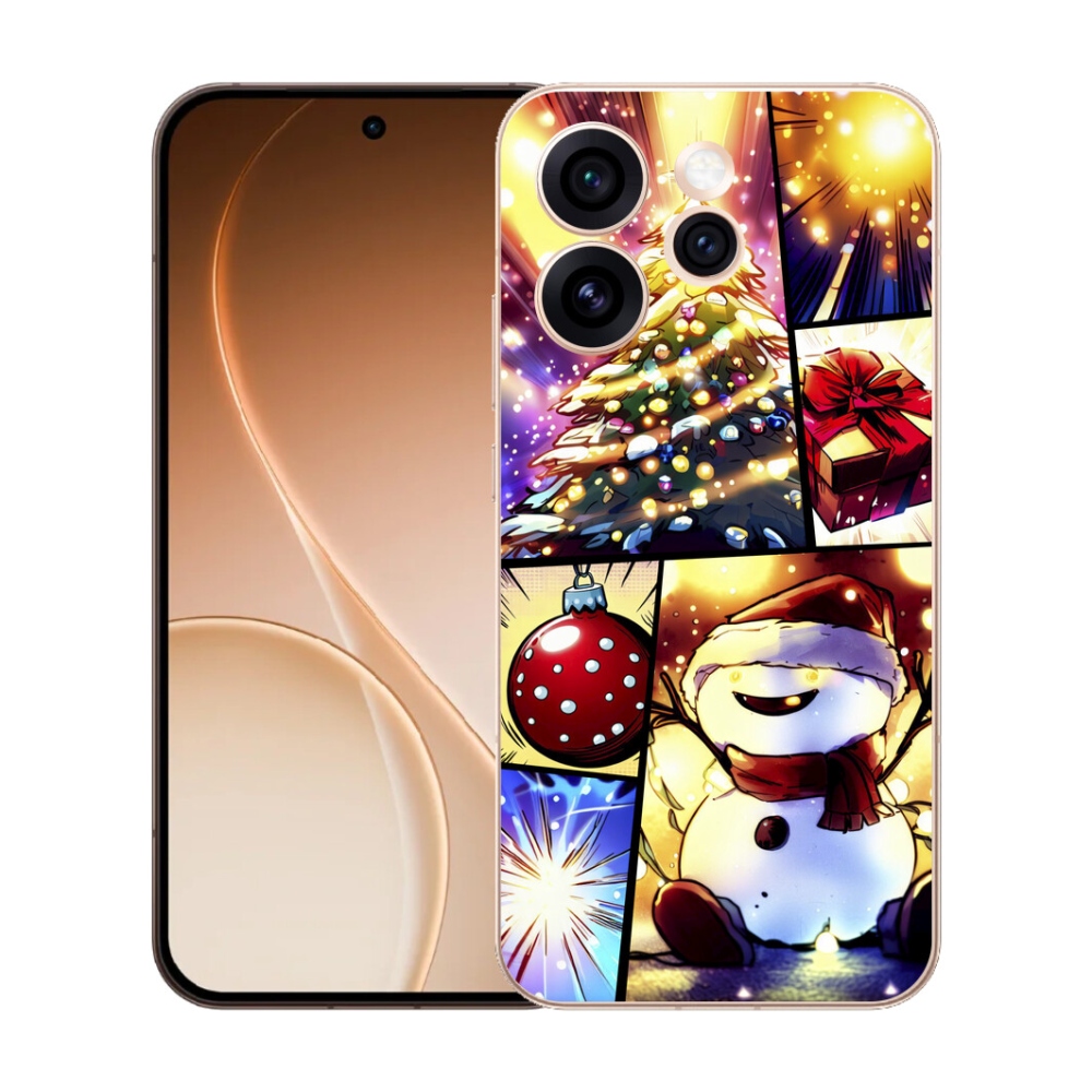 mmCase géltok az Oppo Reno 15 Pro 5G-hez – karácsonyi motívumok 1