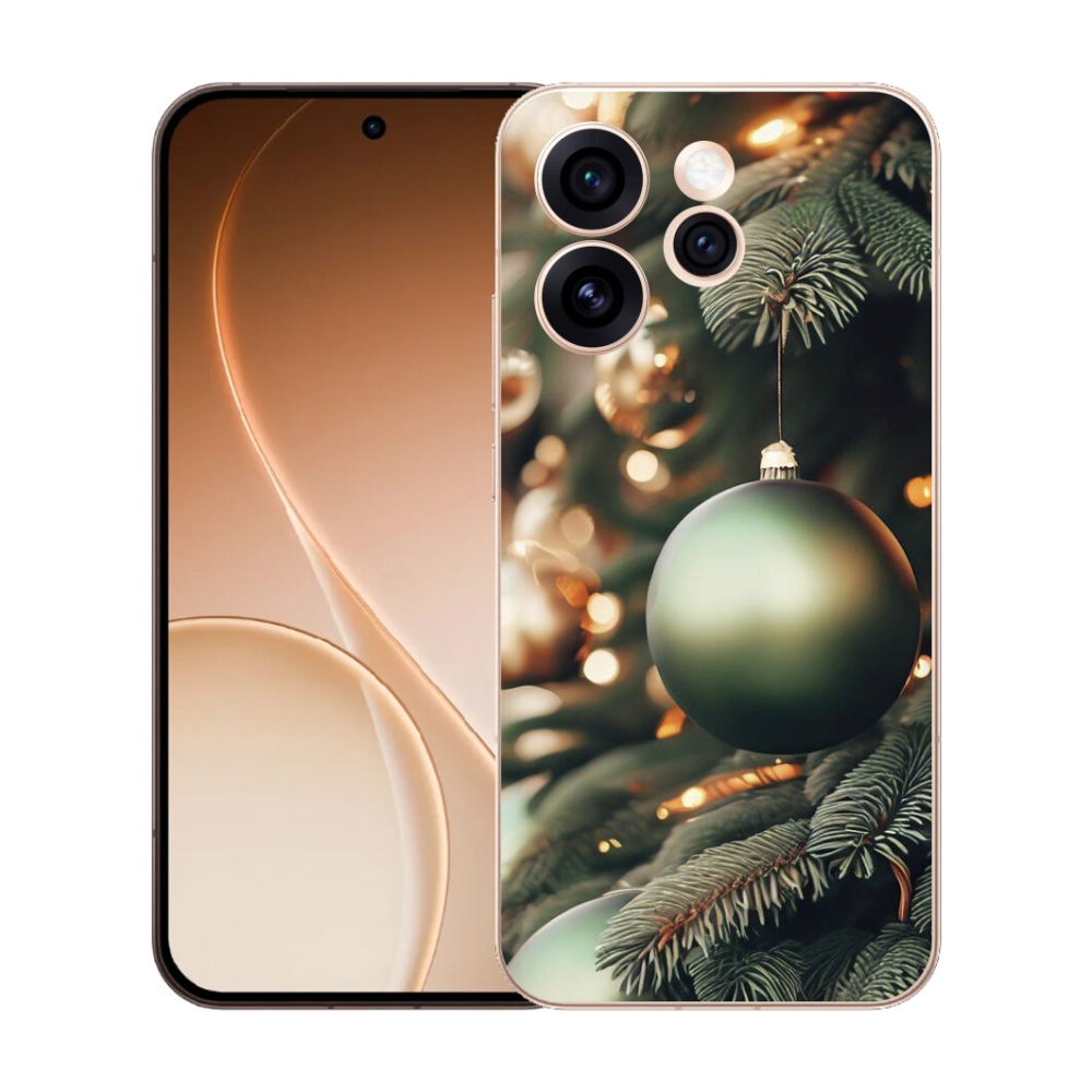 mmCase gél tok az Oppo Reno 15 Pro 5G-hez – karácsonyi díszek 1