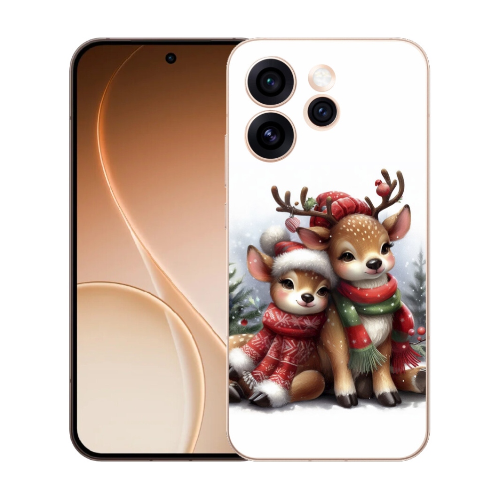 mmCase géltok az Oppo Reno 15 Pro 5G-hez – karácsonyi rénszarvasok