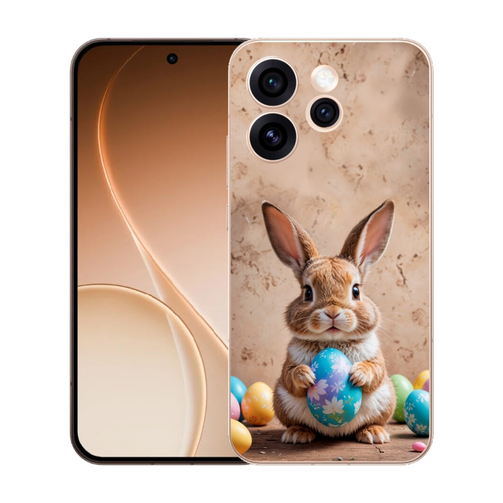mmCase gél tok az Oppo Reno 15 Pro 5G-hez – húsvéti nyuszi