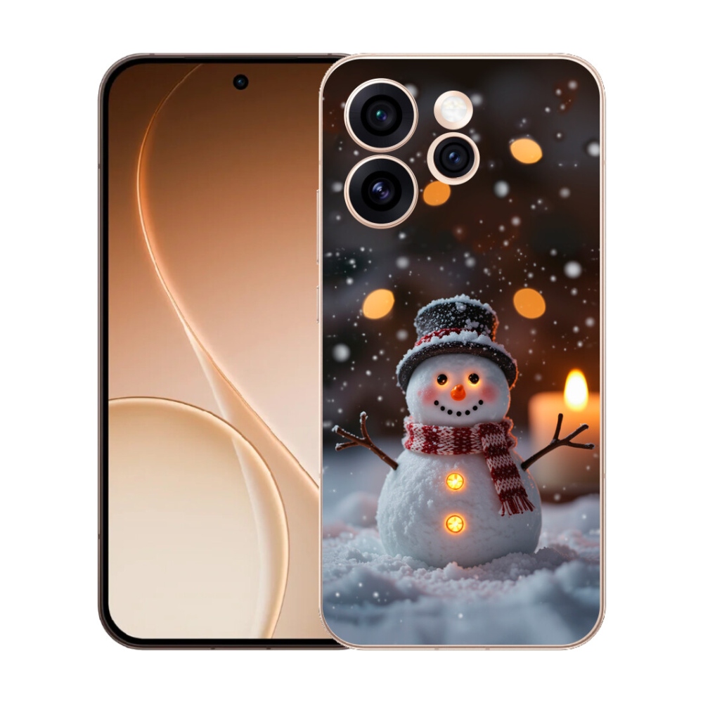 mmCase gél tok az Oppo Reno 15 Pro 5G-hez – vidám hóember