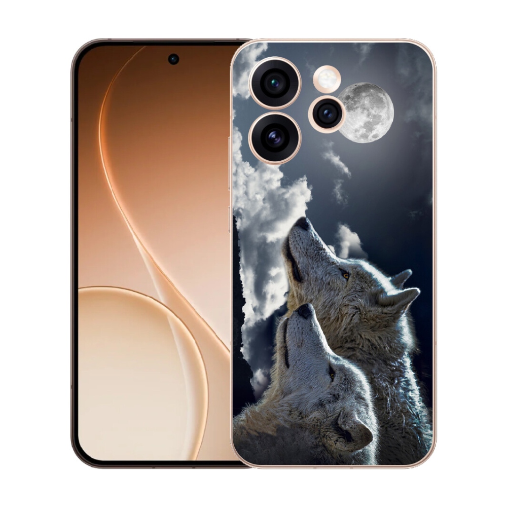 mmCase gél tok az Oppo Reno 15 Pro 5G-hez – farkasok