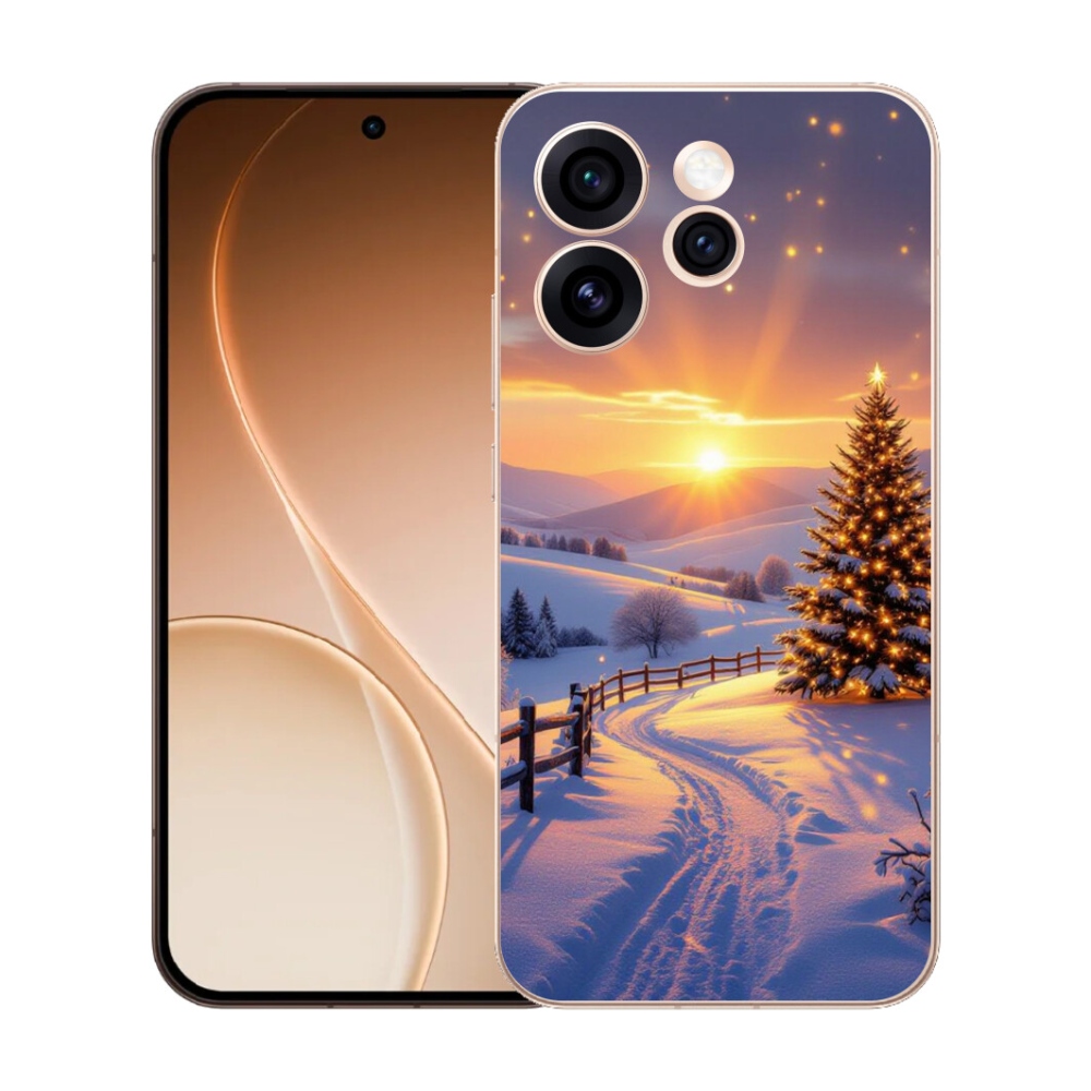 mmCase gél tok az Oppo Reno 15 Pro 5G-hez – téli táj