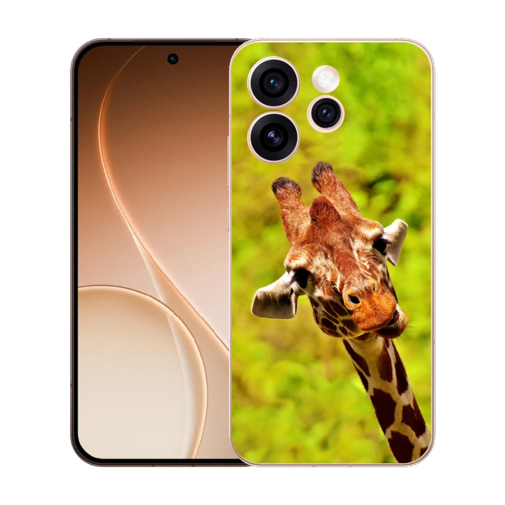 mmCase gél tok az Oppo Reno 15 Pro 5G-hez – zsiráf