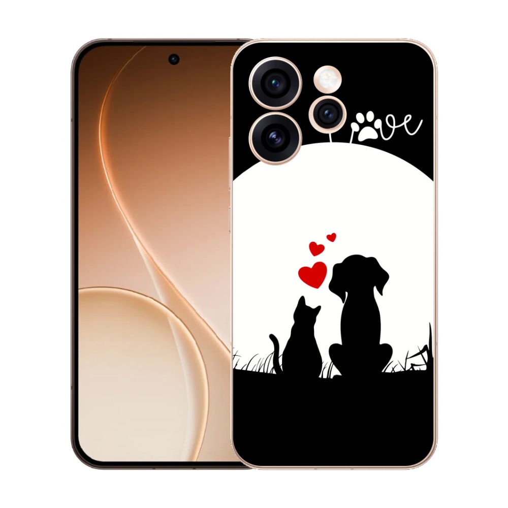 mmCase gél tok az Oppo Reno 15 Pro 5G-hez – állatszeretet