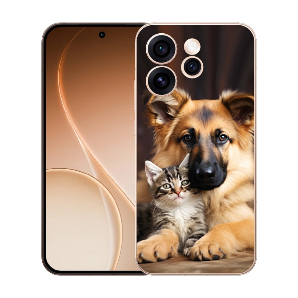 mmCase gél tok az Oppo Reno 15 Pro 5G-hez – állati barátság