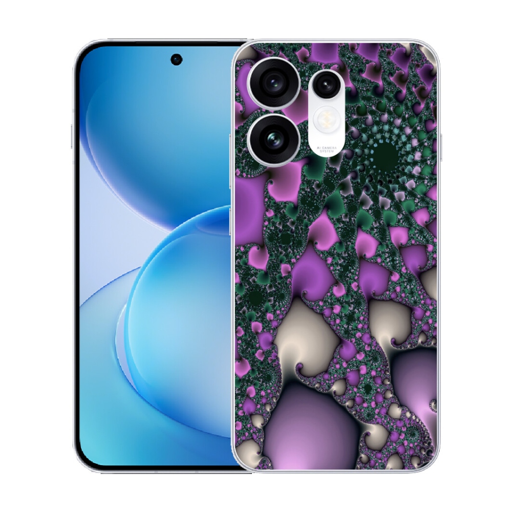 mmCase gél tok az Oppo Reno 16 5G-hez – absztrakt 7