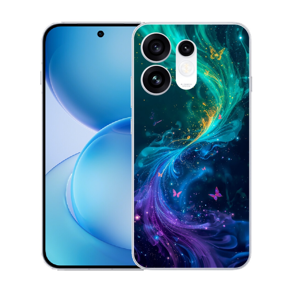 mmCase gélhuzat az Oppo Reno 16 5G-hez – absztrakt motívum 31