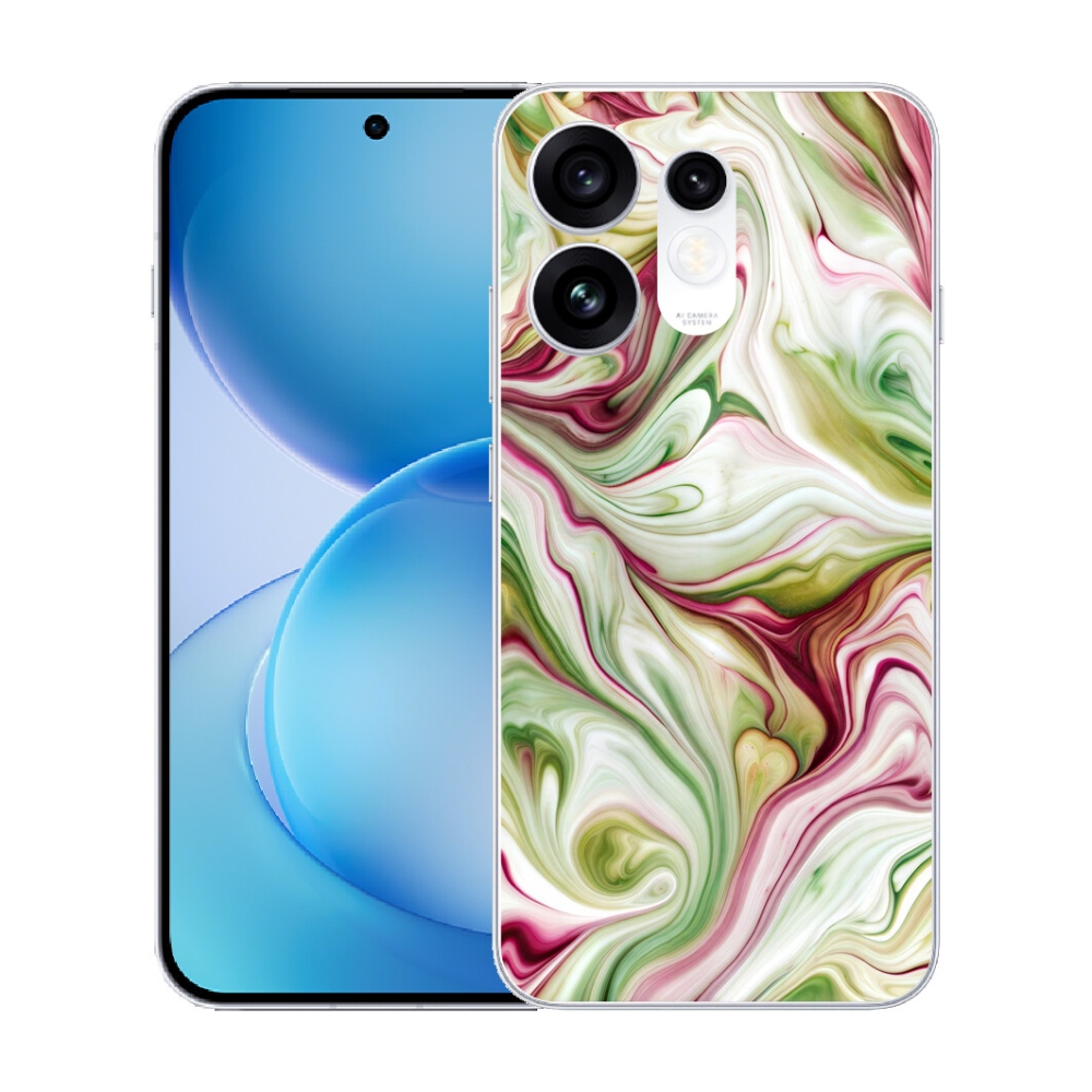 mmCase gélhuzat az Oppo Reno 16 5G-hez – absztrakt motívum 36