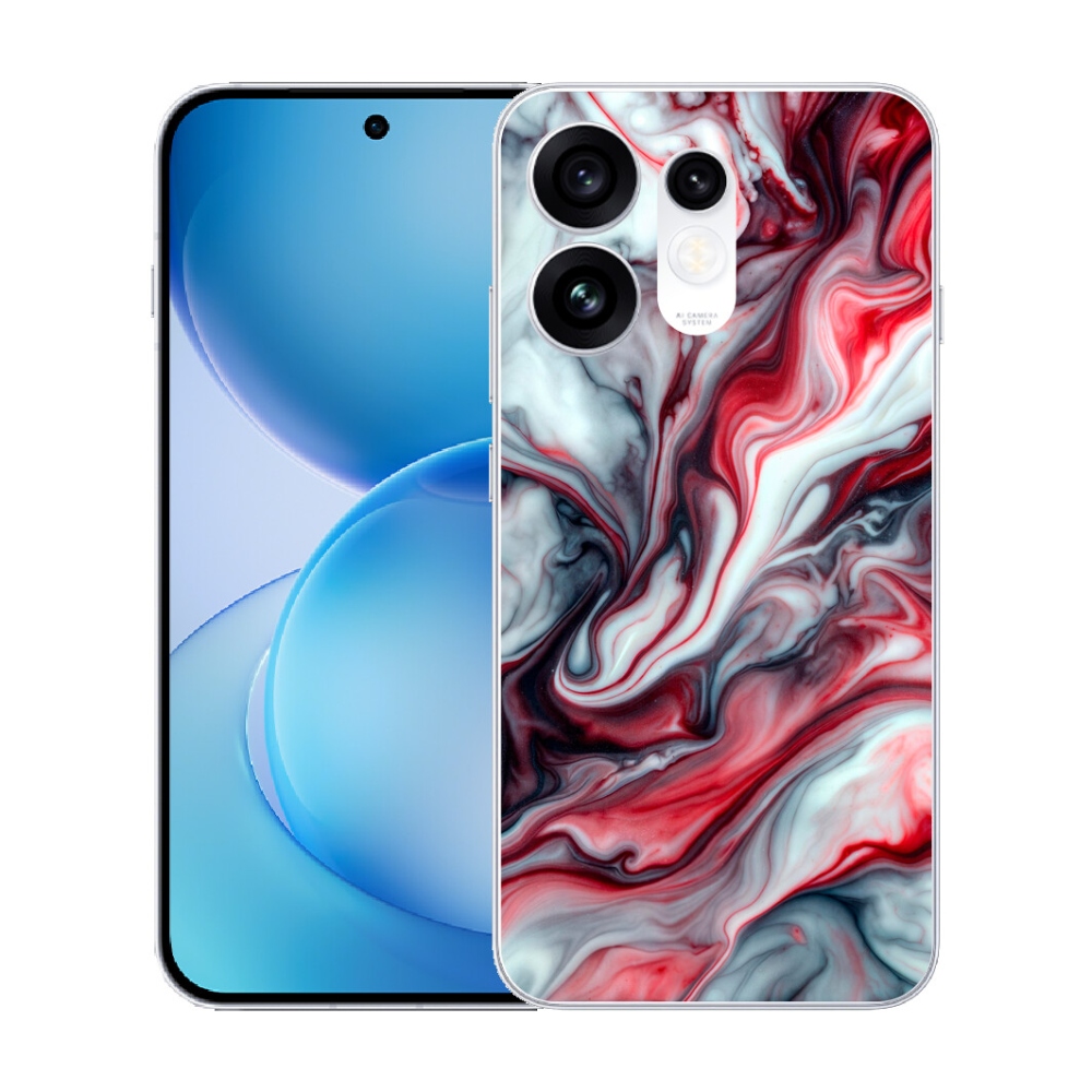 mmCase gélhuzat az Oppo Reno 16 5G-hez – absztrakt motívum 37