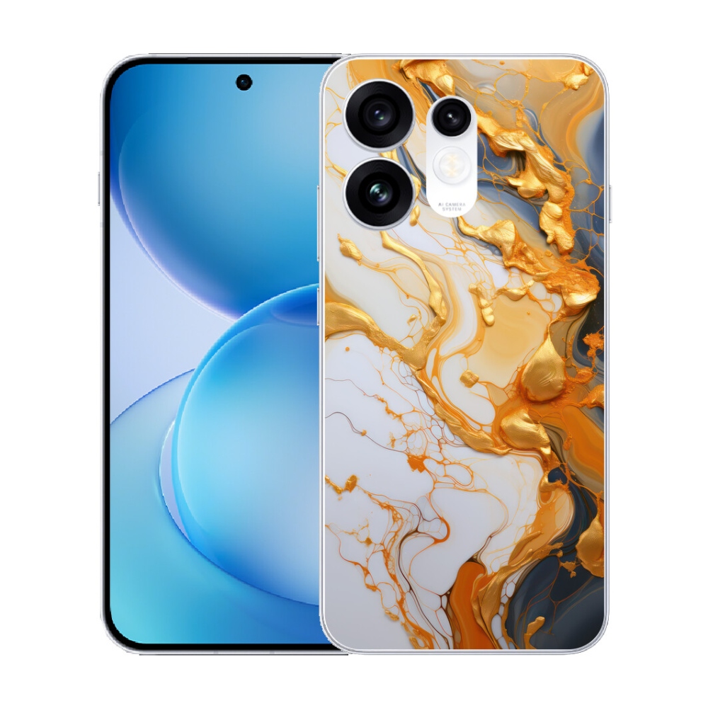 mmCase gélhuzat az Oppo Reno 16 5G-hez – absztrakt motívum 6