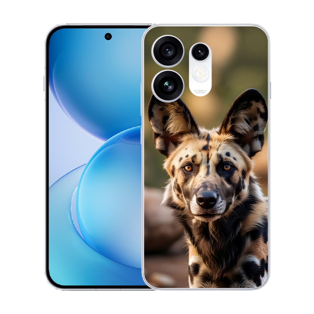 mmCase géltok az Oppo Reno 16 5G-hez – afrikai vadkutya