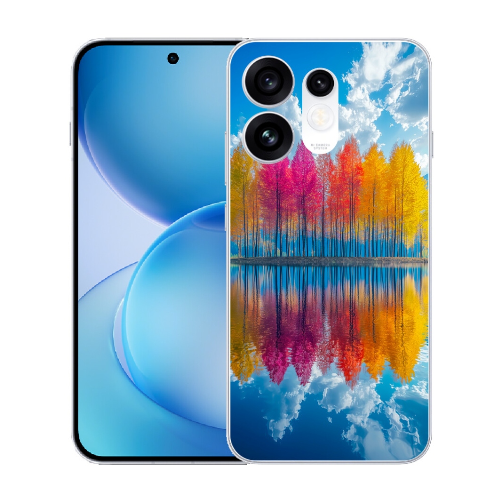 mmCase géltok az Oppo Reno 16 5G-hez – színes fák