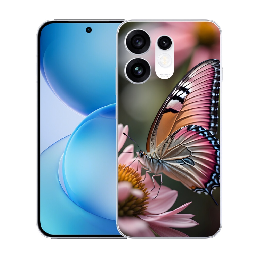 mmCase géltok az Oppo Reno 16 5G-hez – színes pillangó