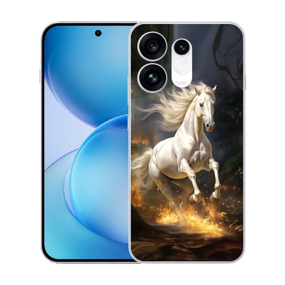 mmCase géltok az Oppo Reno 16 5G-hez – fehér ló 2