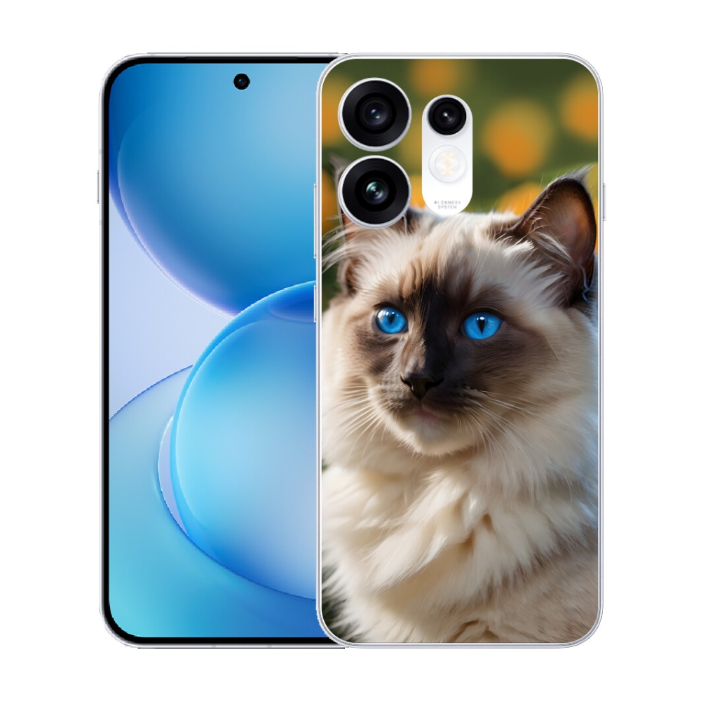 mmCase géltok az Oppo Reno 16 5G-hez – fehér ragdoll