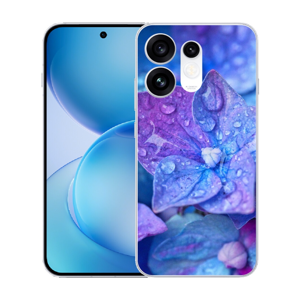 mmCase géltok az Oppo Reno 16 5G-hez – lila virág