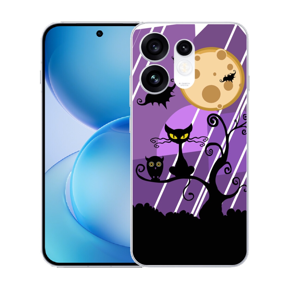 mmCase gélhuzat az Oppo Reno 16 5G-hez – halloween