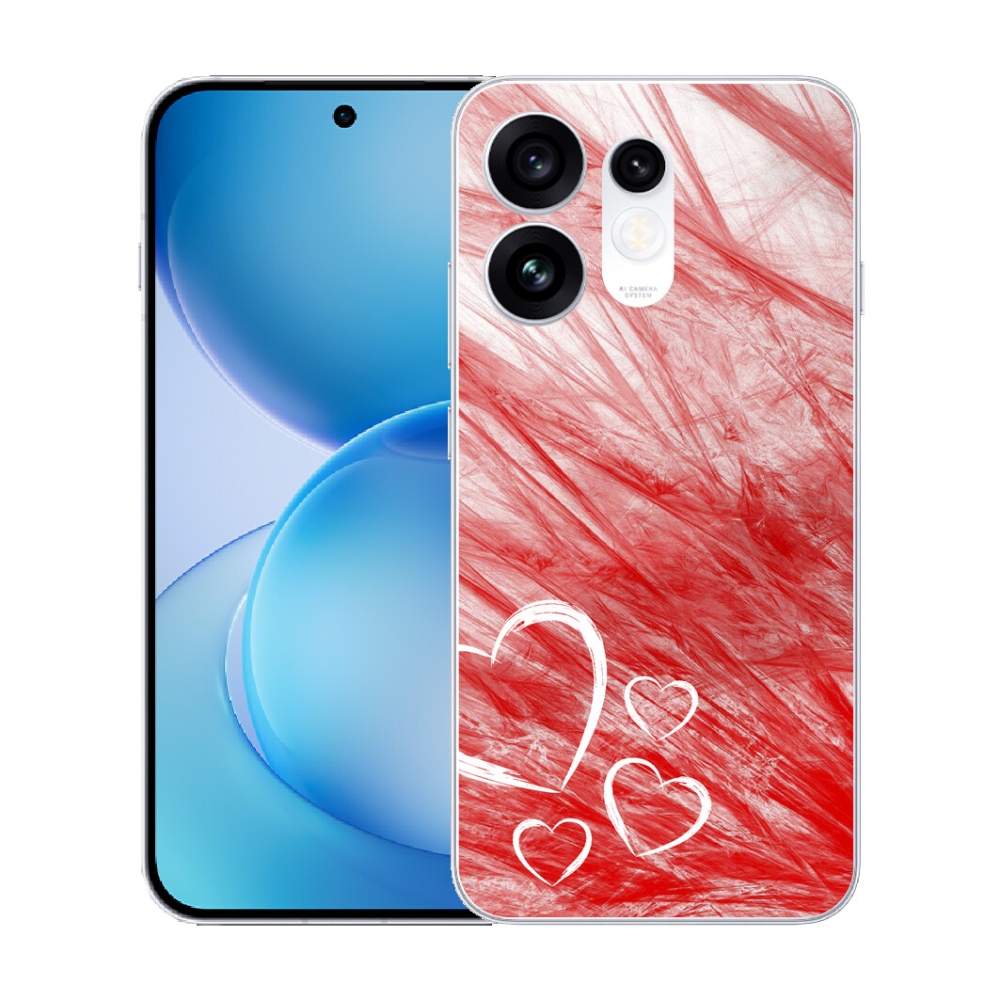 mmCase gélhuzat az Oppo Reno 16 5G-hez – szív
