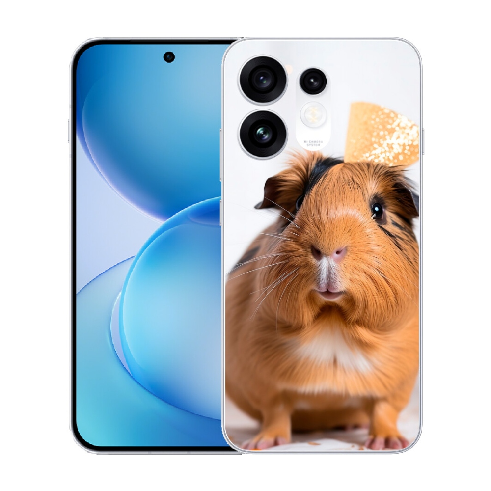 mmCase géltok az Oppo Reno 16 5G-hez – barna tengerimalac