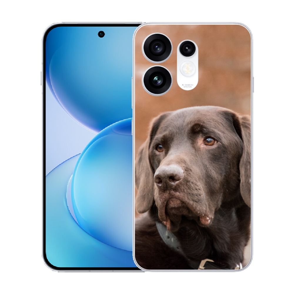 mmCase gél tok az Oppo Reno 16 5G-hez – barna labrador