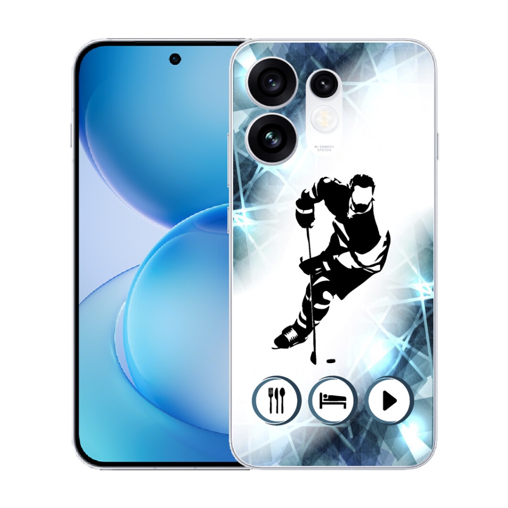 mmCase gél tok az Oppo Reno 16 5G-hez – jégkorong 1