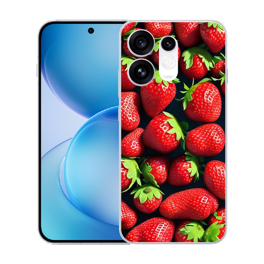 mmCase gélhuzat az Oppo Reno 16 5G-hez – eper