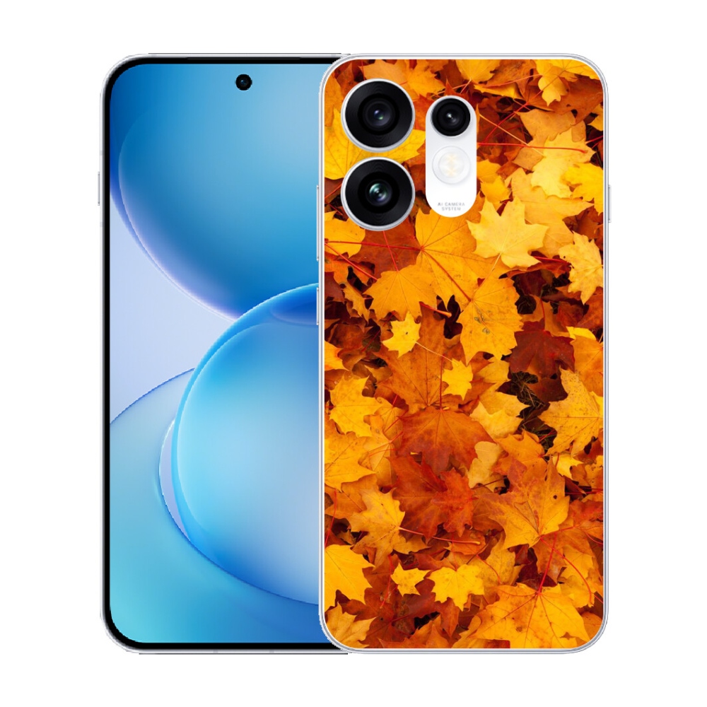 mmCase géltok az Oppo Reno 16 5G-hez – juharlevelek