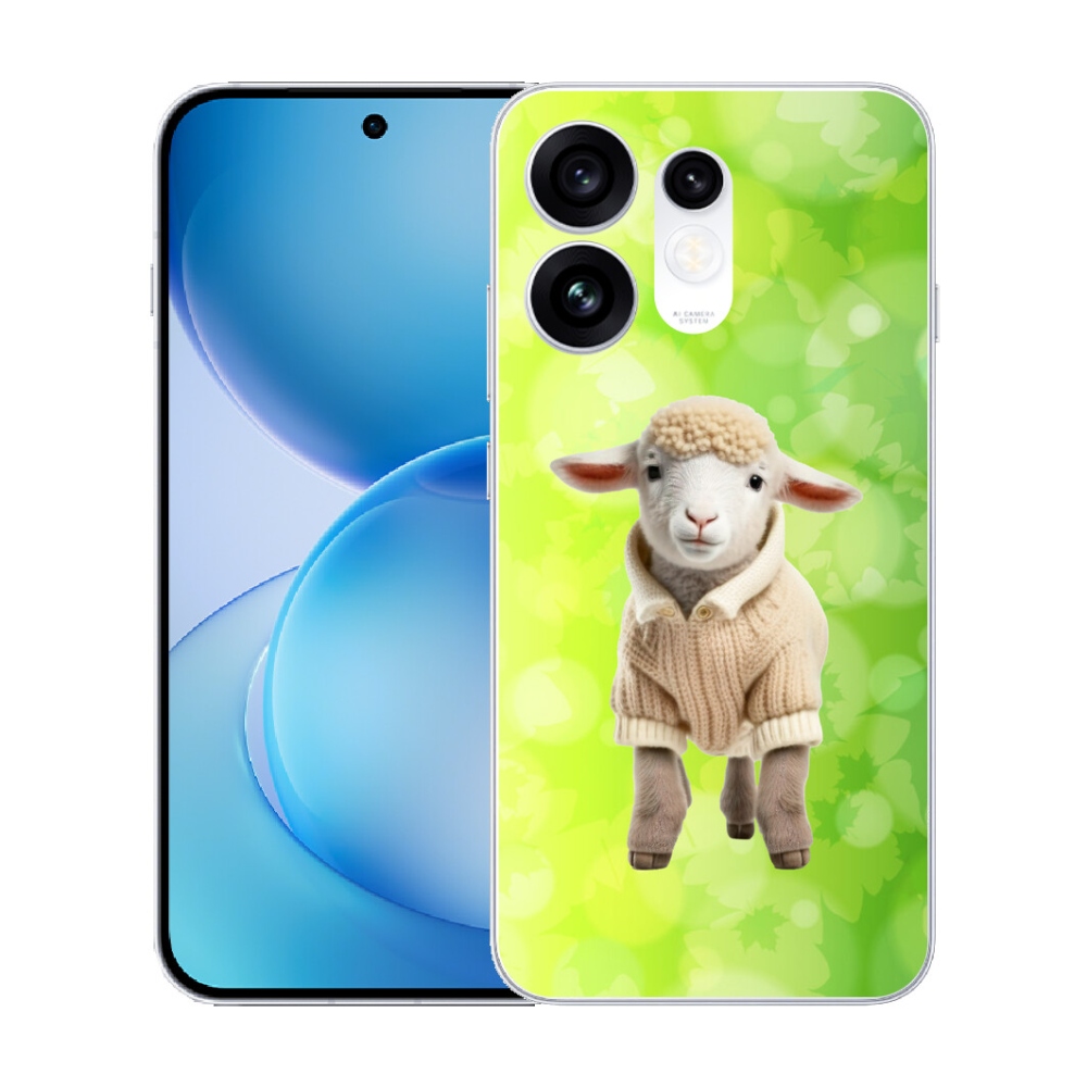 mmCase géltok az Oppo Reno 16 5G-hez – pulóveres bárányka