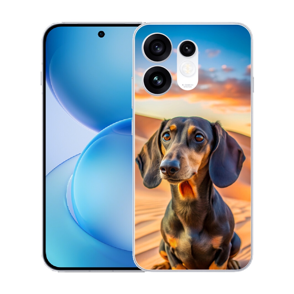 mmCase gél tok az Oppo Reno 16 5G-hez – dachshund 3 