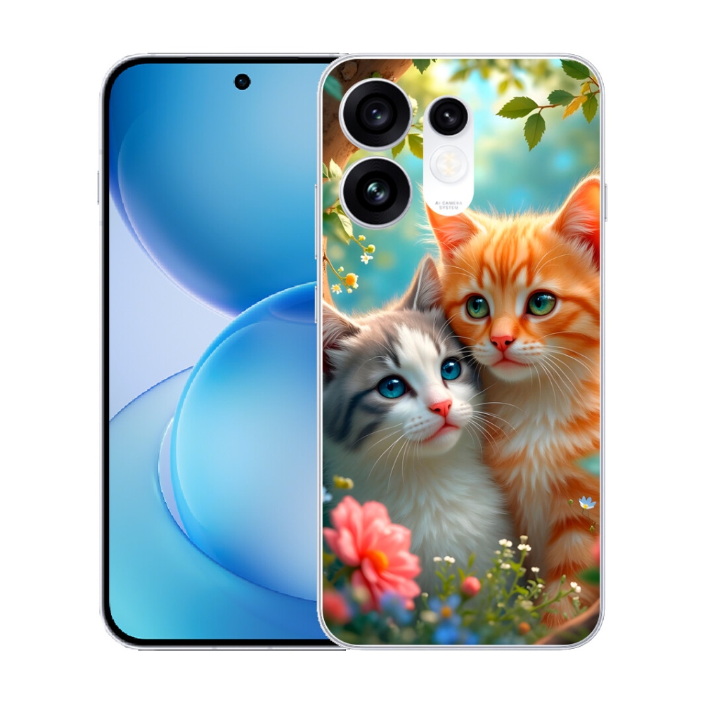 mmCase gélhuzat az Oppo Reno 16 5G-hez – Macskaszerelem 2