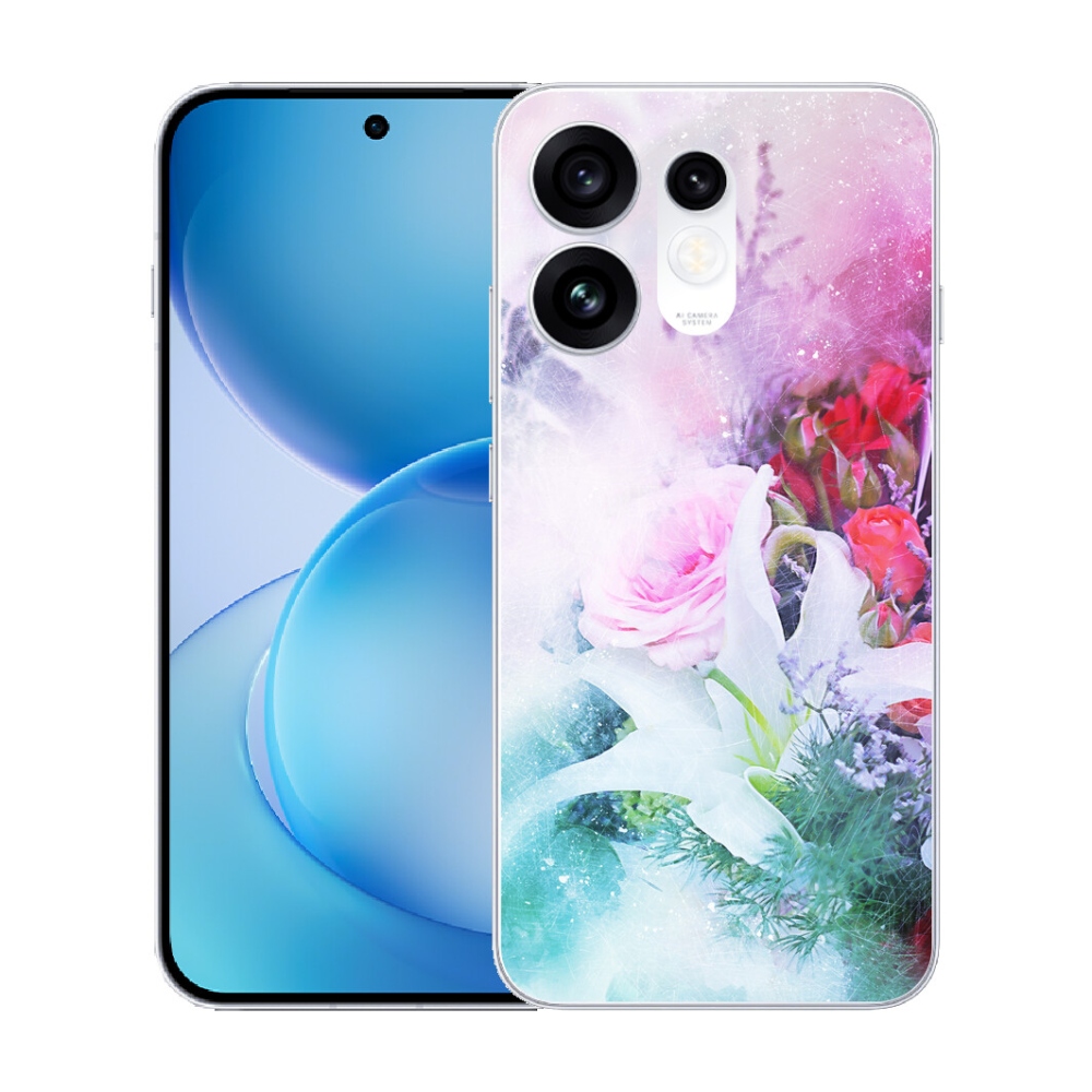 mmCase géltok az Oppo Reno 16 5G-hez – virágok 4