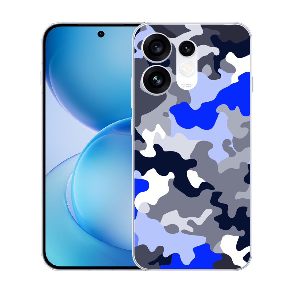 mmCase gél tok az Oppo Reno 16 5G-hez – kamuflázs mintás 8