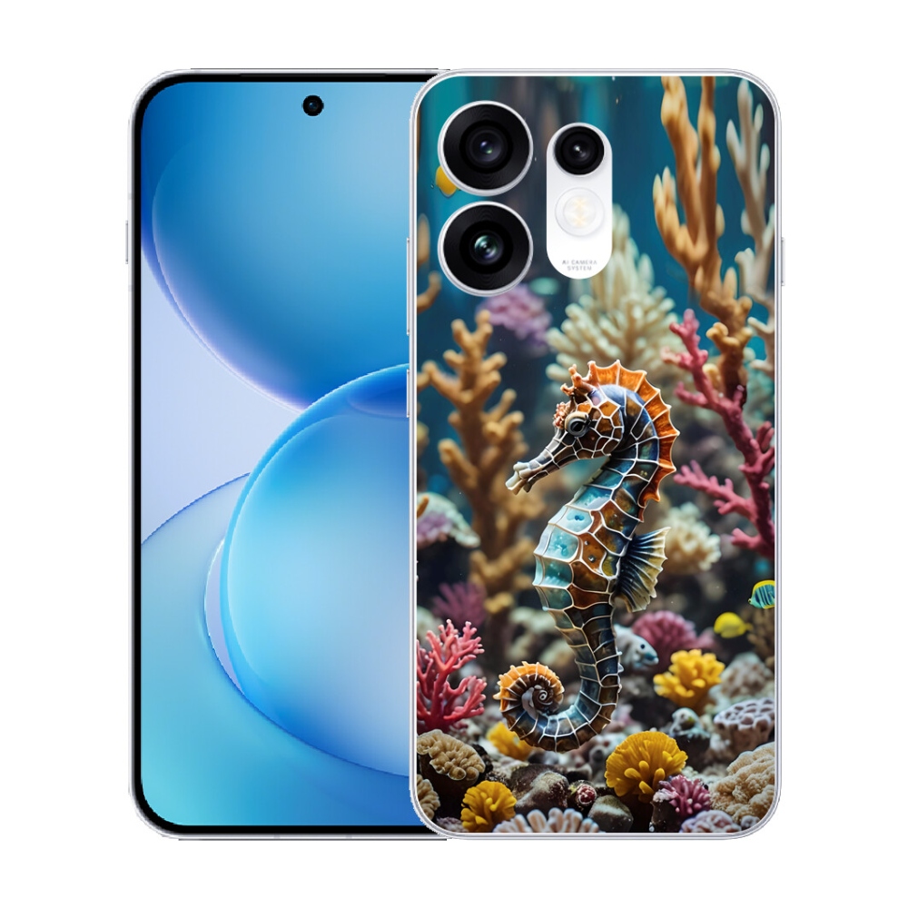 mmCase géltok az Oppo Reno 16 5G-hez – tengeri csikóhal 2