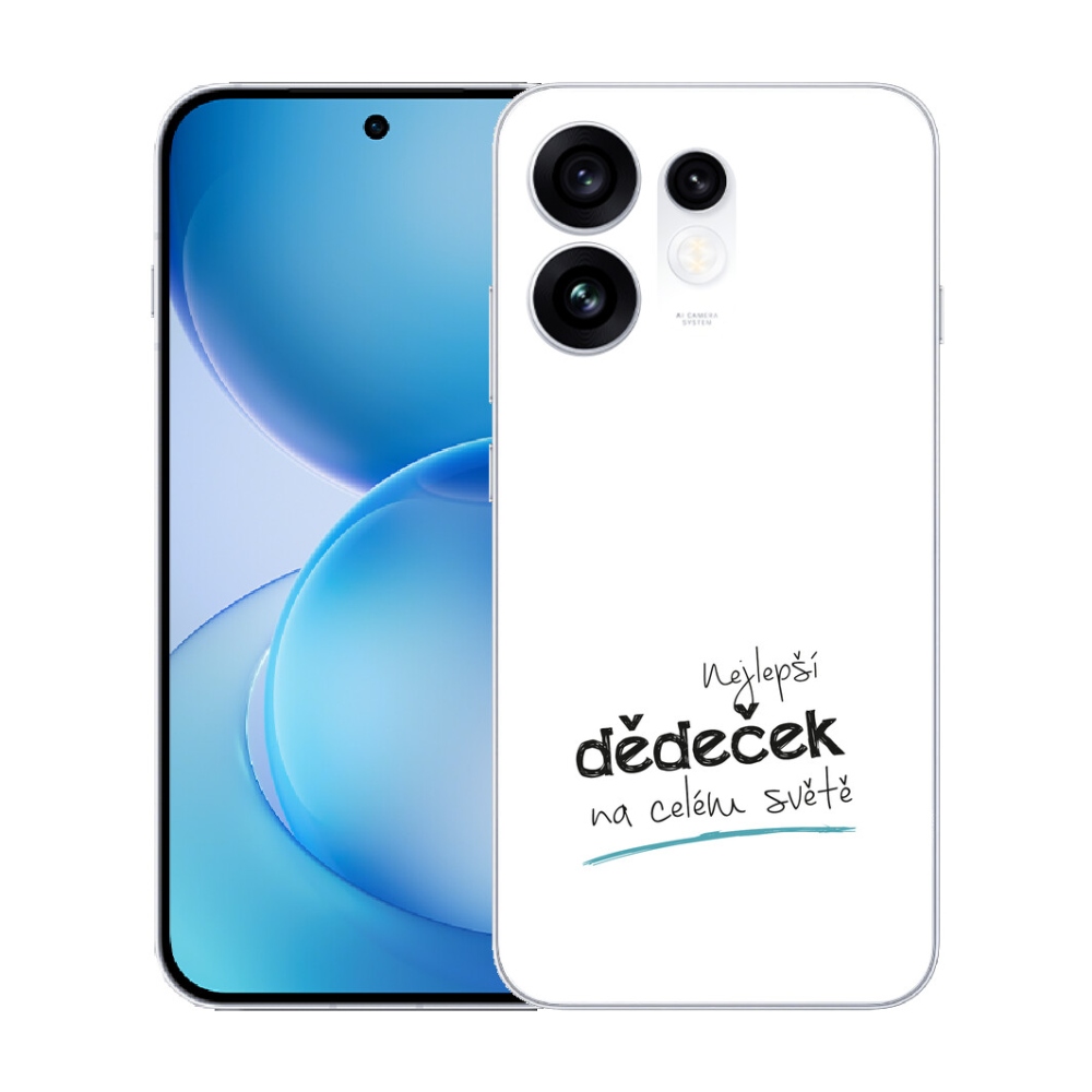 mmCase géltok az Oppo Reno 16 5G-hez – a legjobb „nagypapa 3” fehér háttérrel