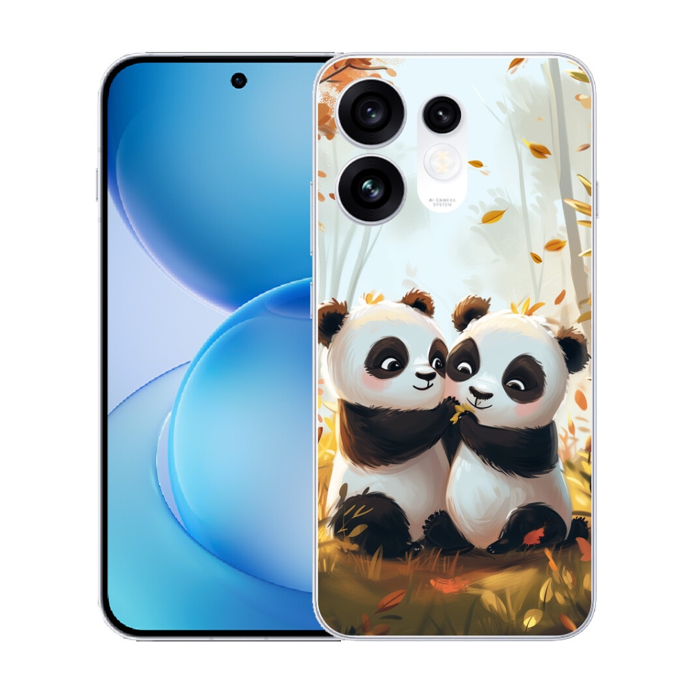 mmCase gélhuzat az Oppo Reno 16 5G-hez – pandák