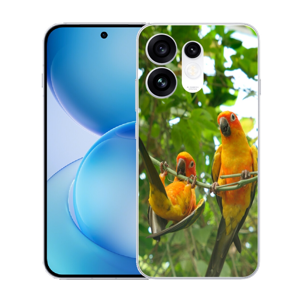 mmCase géltok az Oppo Reno 16 5G-hez – papagájok és aratingák