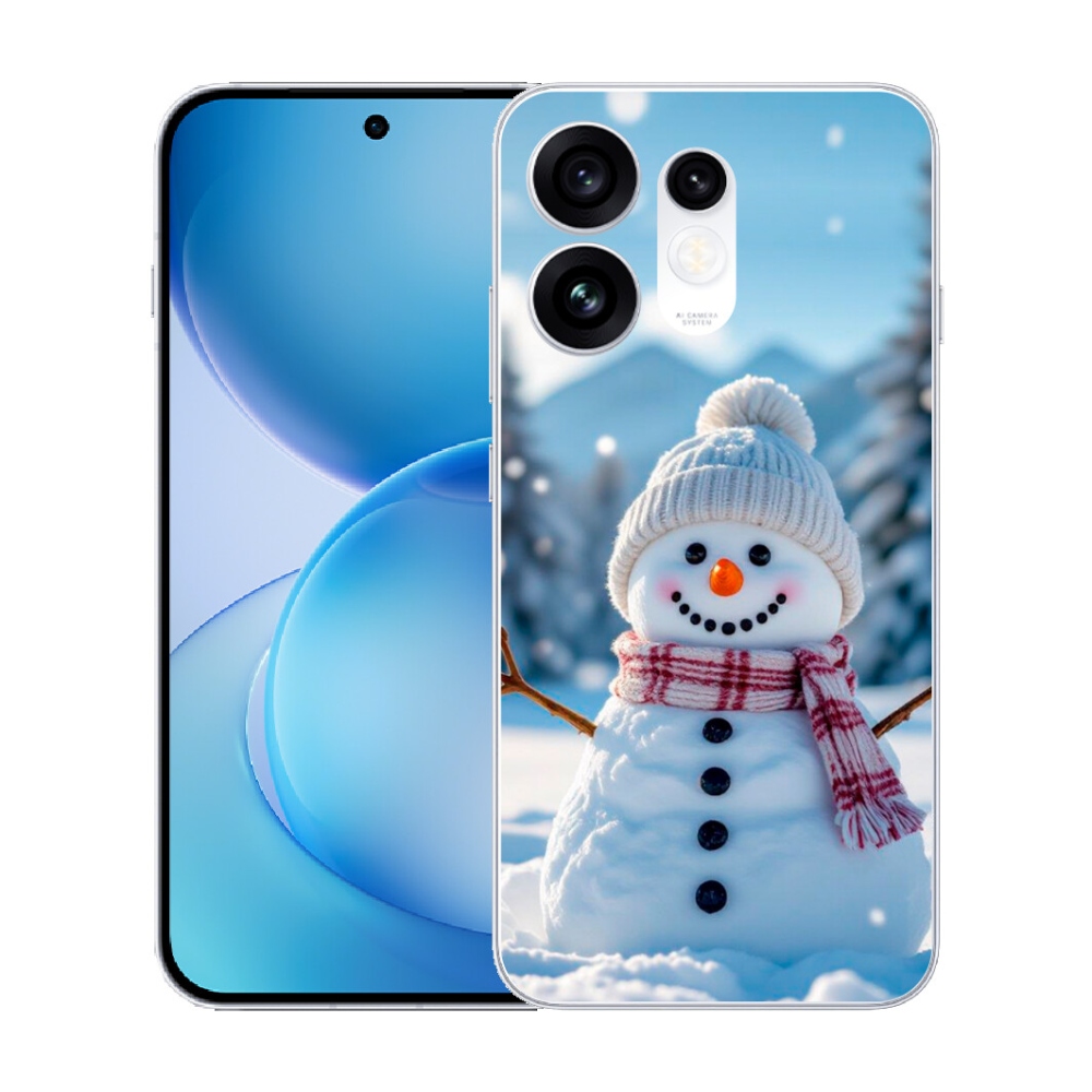 mmCase géltok az Oppo Reno 16 5G-hez – hóember 3