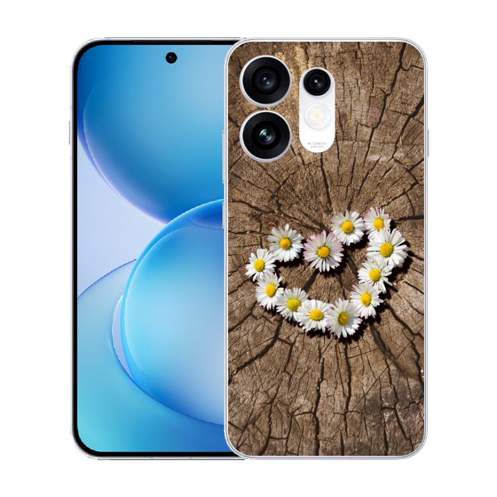 mmCase géltok az Oppo Reno 16 5G-hez – margaréta mintás