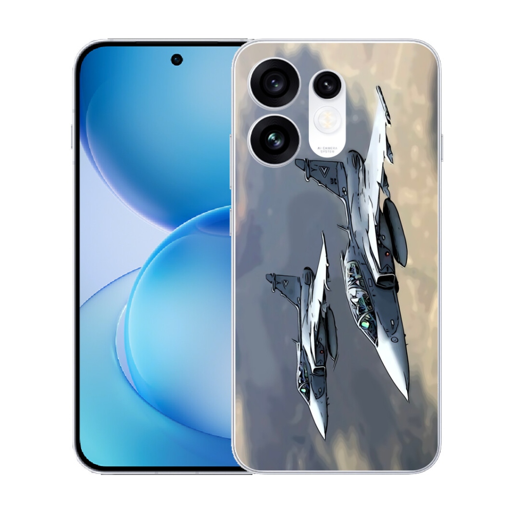 mmCase gél tok az Oppo Reno 16 5G-hez – vadászgépek
