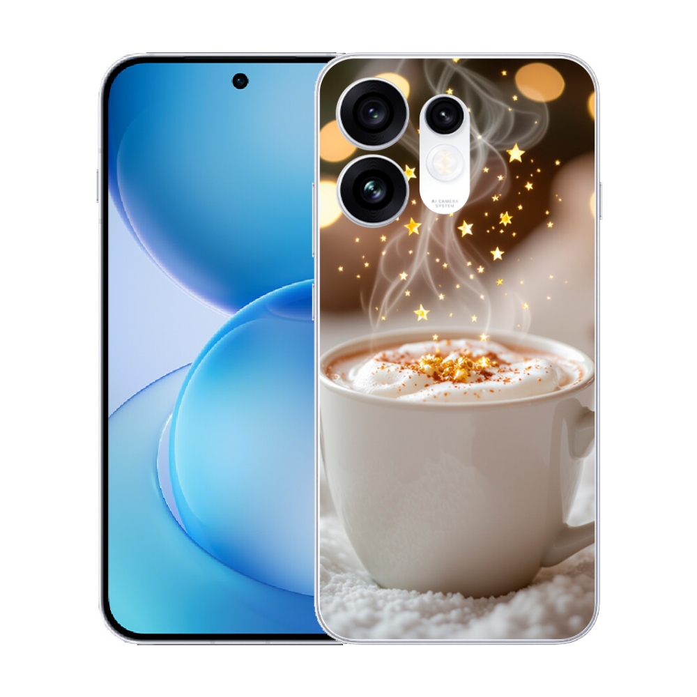 mmCase gél tok az Oppo Reno 16 5G-hez – karácsonyi forró ital