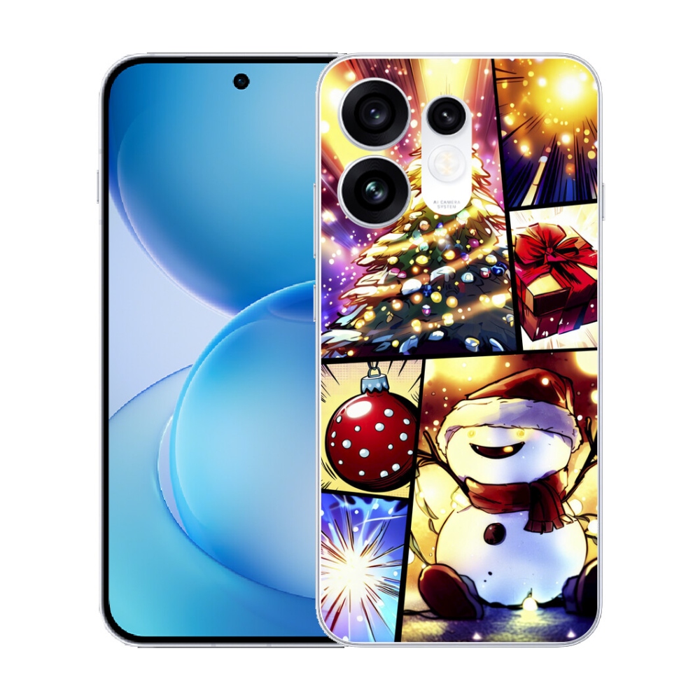 mmCase géltok az Oppo Reno 16 5G-hez – karácsonyi motívumok 1