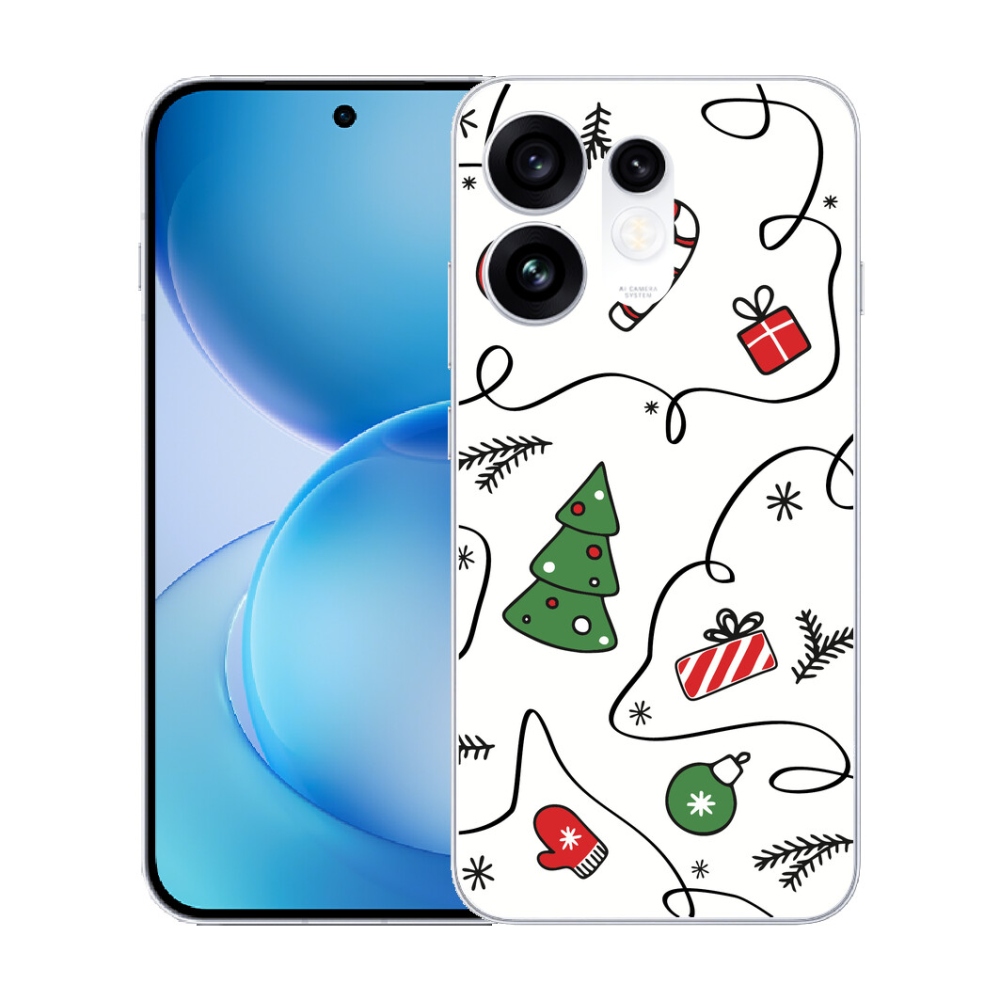 mmCase géltok az Oppo Reno 16 5G-hez – karácsonyi motívumokkal