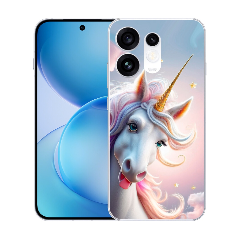 mmCase géltok az Oppo Reno 16 5G-hez – vidám egyszarvú